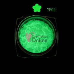 Decor pentru unghii NADP046LL Paiete Fosforescente YP02 Floare